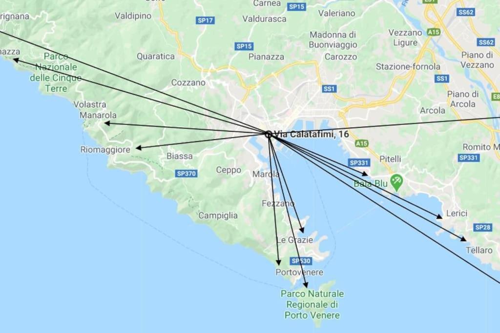 Cinque Terre Sweet Home Λα Σπέτσια Εξωτερικό φωτογραφία